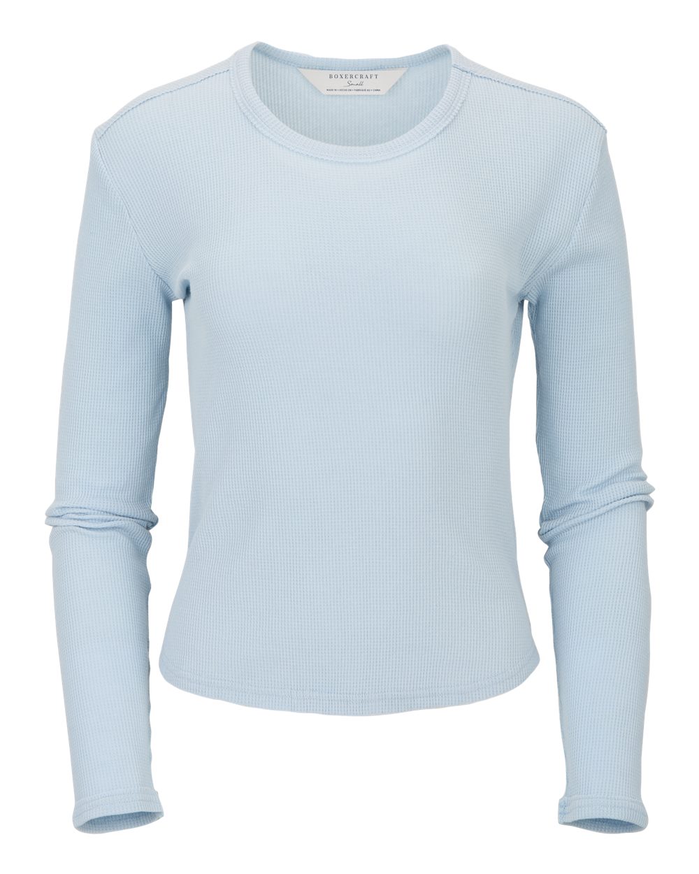 Women's Waffle Knit Baby Long Sleeve T-Shirt - BW3103 20