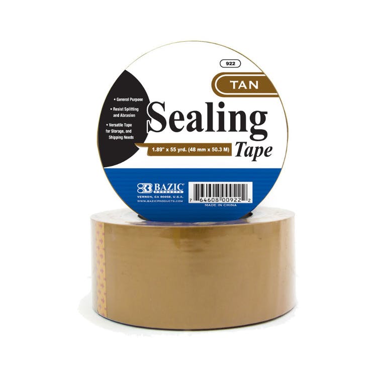 Sealing Tape - Tan 1.88" x 54.6 Yards 2