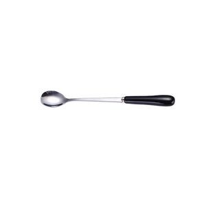 5.74 Inch Ceramic Handle Steel Spoon 24