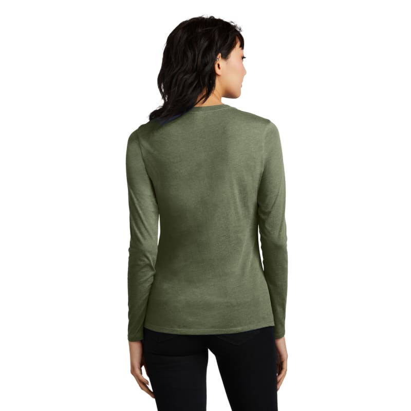 District Women's Perfect Blend CVC Long Sleeve Tee 5