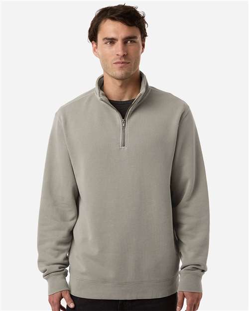 Unisex Pigment-Dyed Quarter-Zip Pullover - PRM4600QZ 33