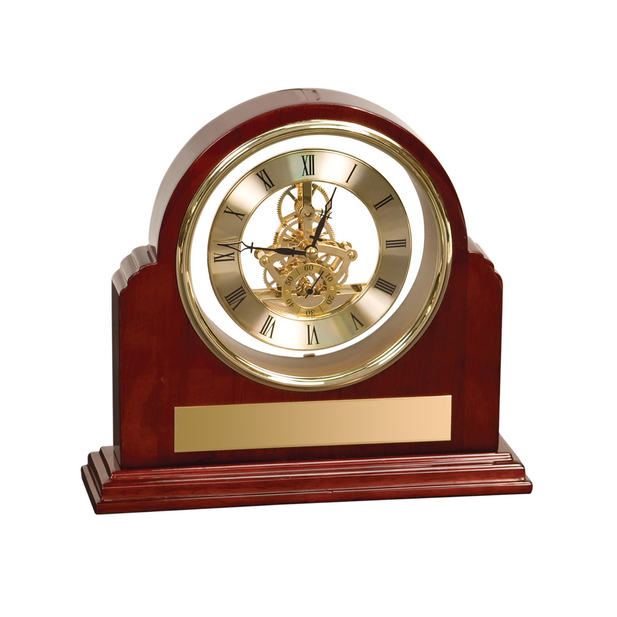 9" x 9" Grand Piano Arch Clock 3