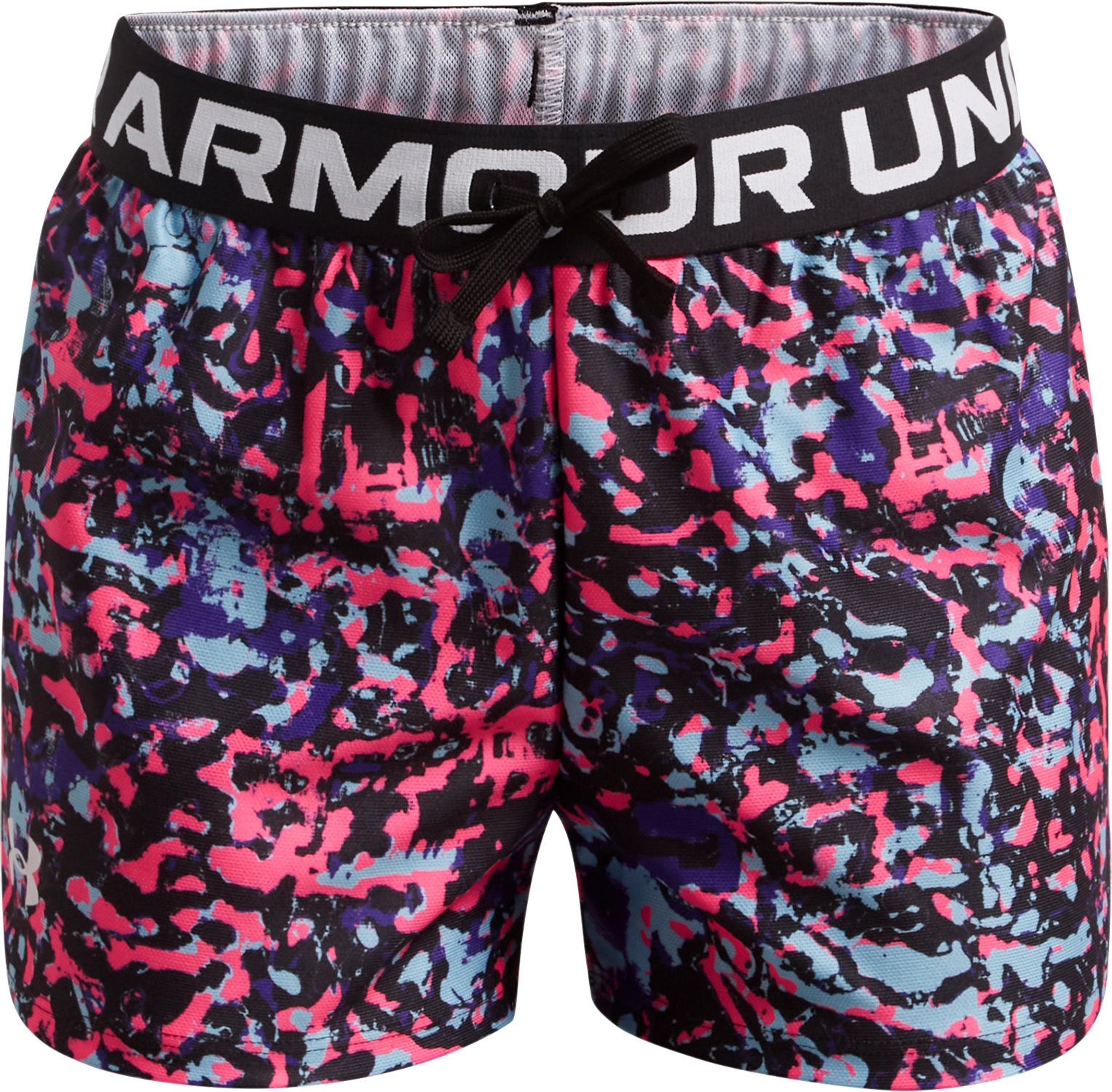 UA Play Up Printed Girls' Shorts 12