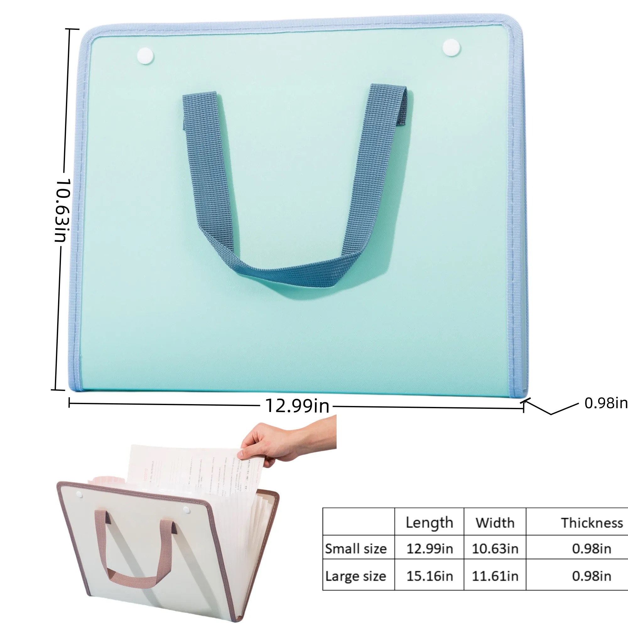 Plastic office folder 4
