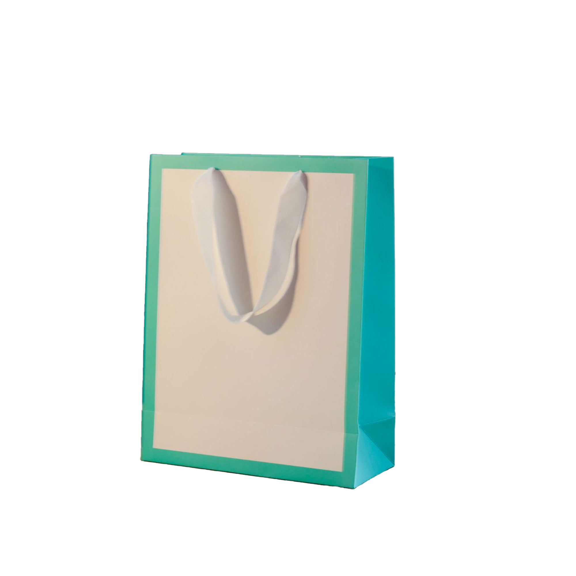 White Cardboard Shopping Satchel 8