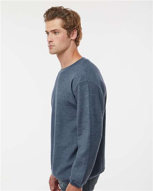 Unisex Corded Crewneck Sweatshirt - 19179 17