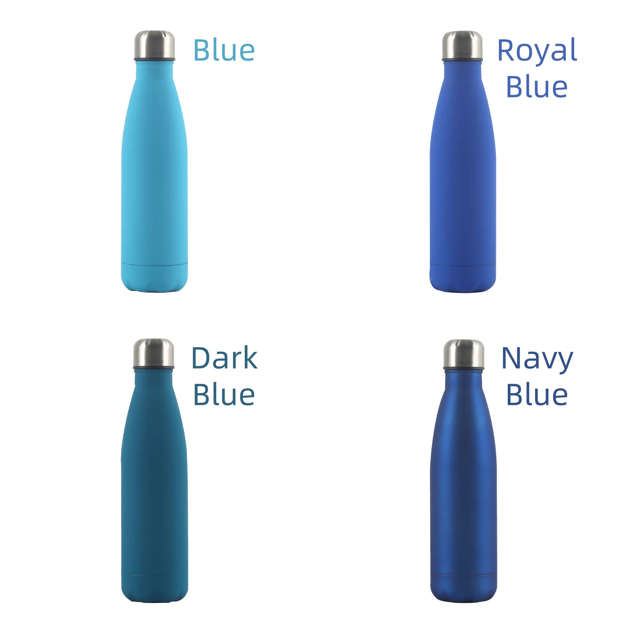 17oz 304 Stainless Steel Coke Bottle Thermos, custom water bottle with logo imprint 6