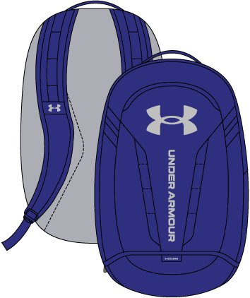UA Hustle 5.0 Backpack 13