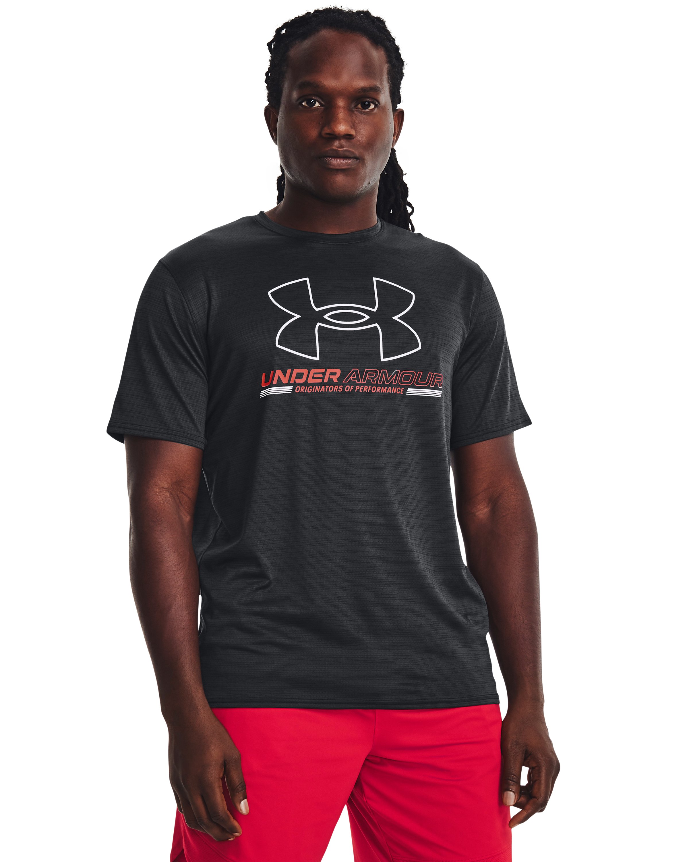UA Vent Graphic Men's Training Short Sleeve 5