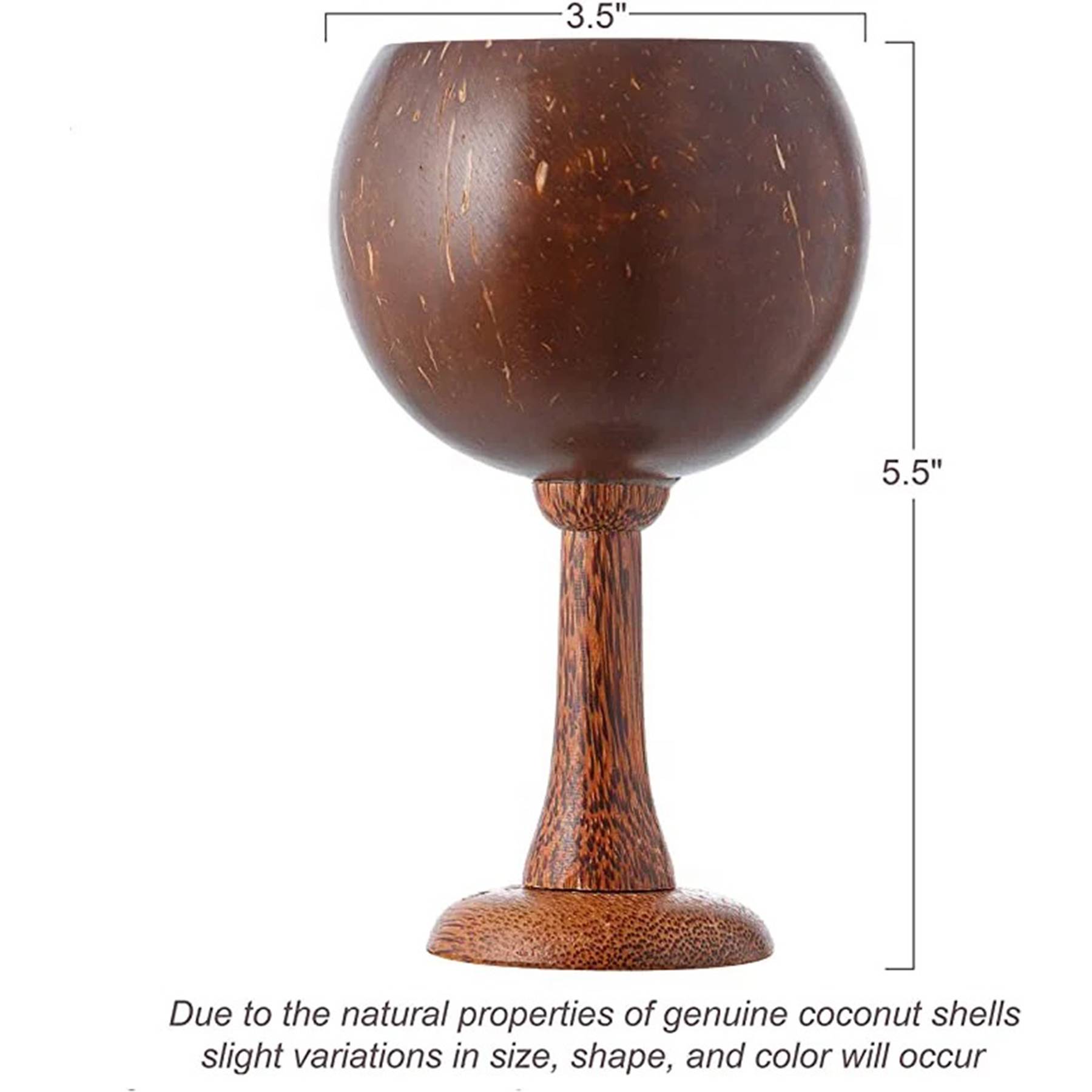 Coconut shell creative wine cup 5