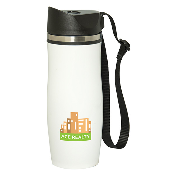 Floren Hill 450 Ml. (13.5 Fl. Oz.) Bottle With Strap Lid 2
