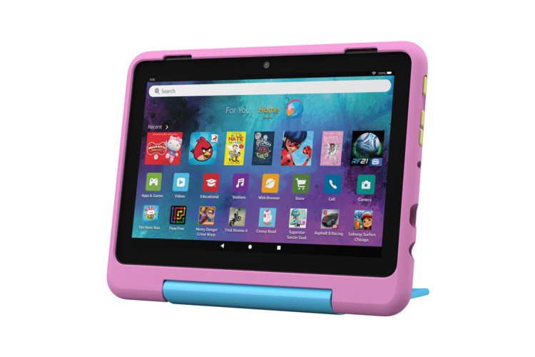 Amazon Fire HD 8 Kids Pro 32GB Tablet (12th Generation) - Jungle Cat 3