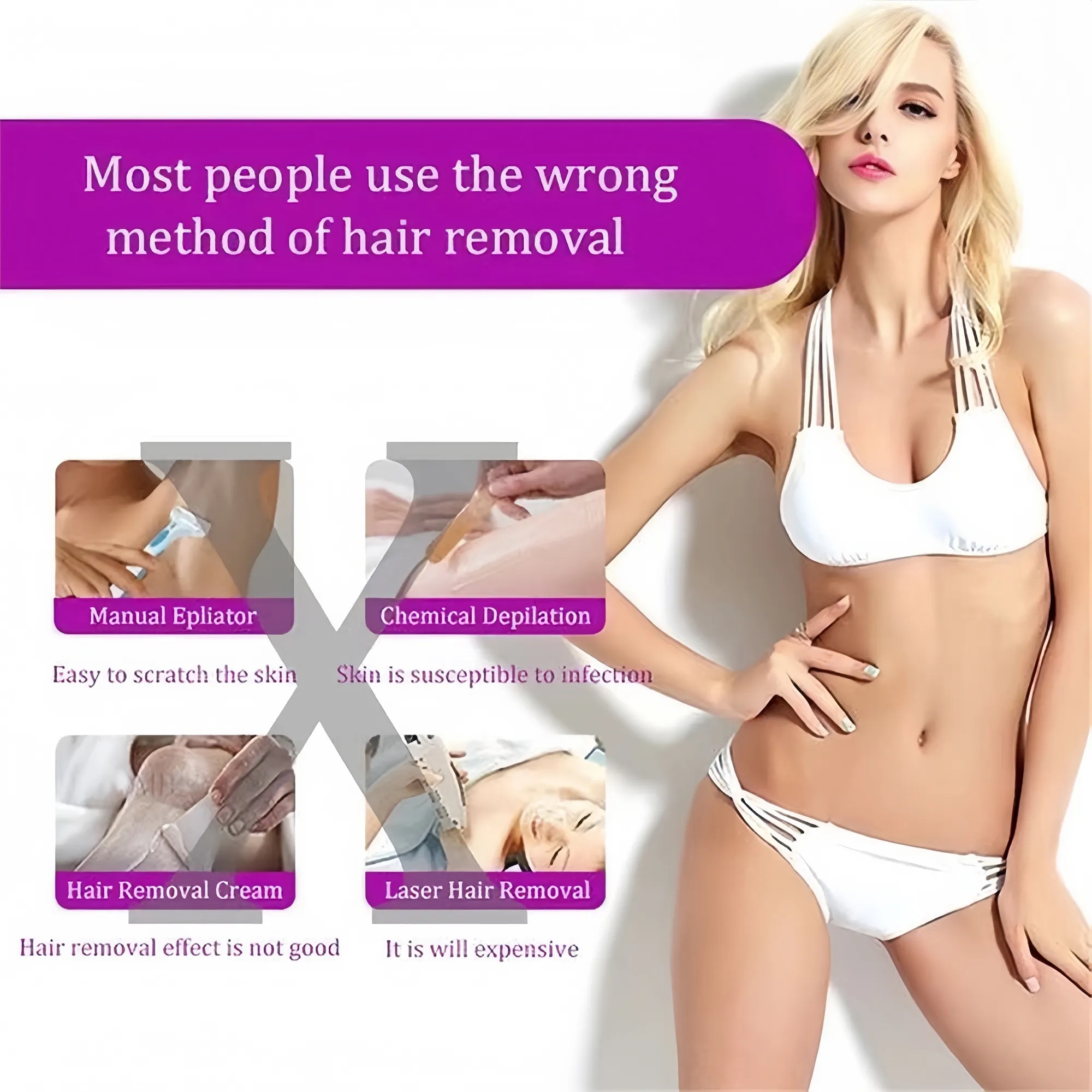 Electric Body Hair Removal Device 5