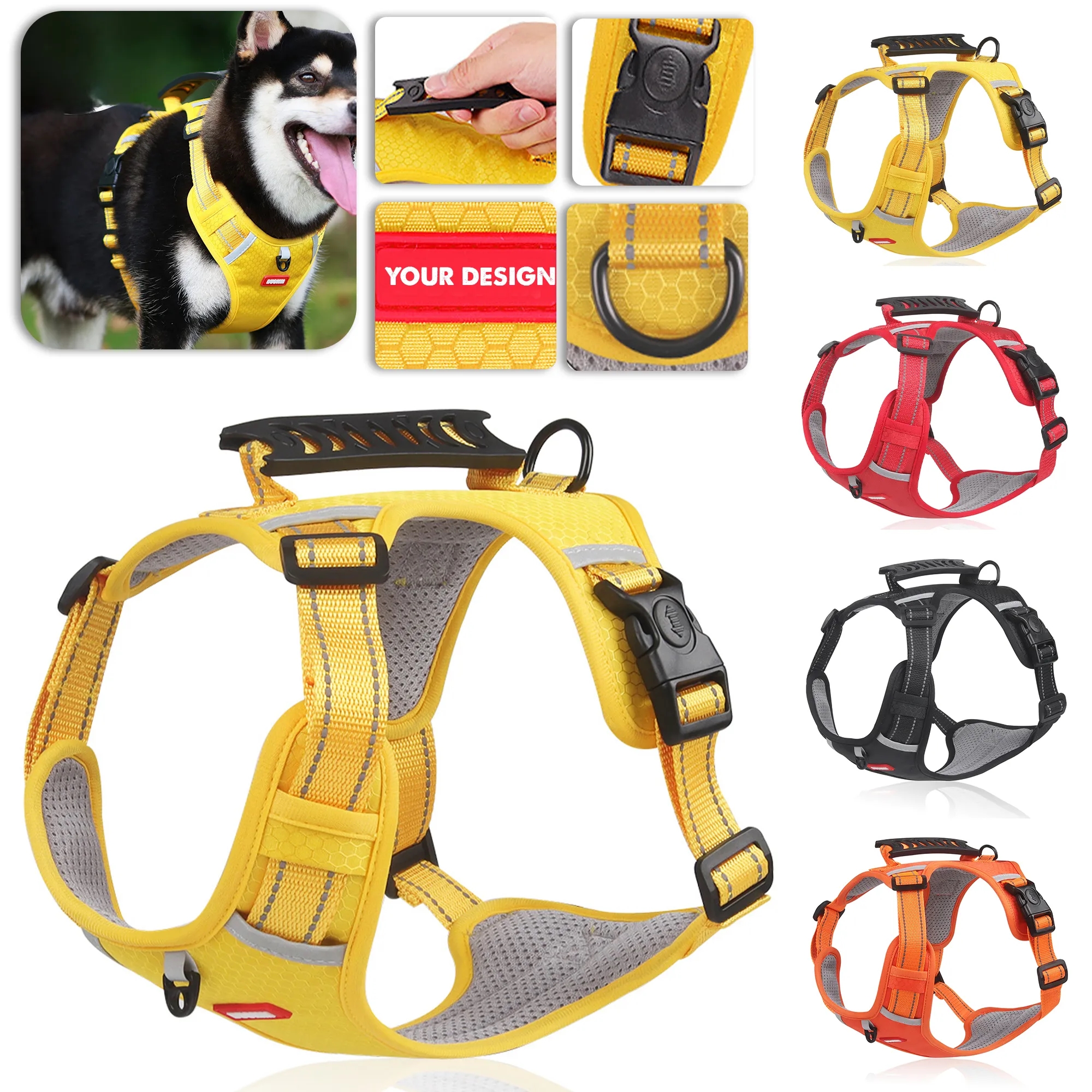Pet Dog Chest Harness without Leash 4