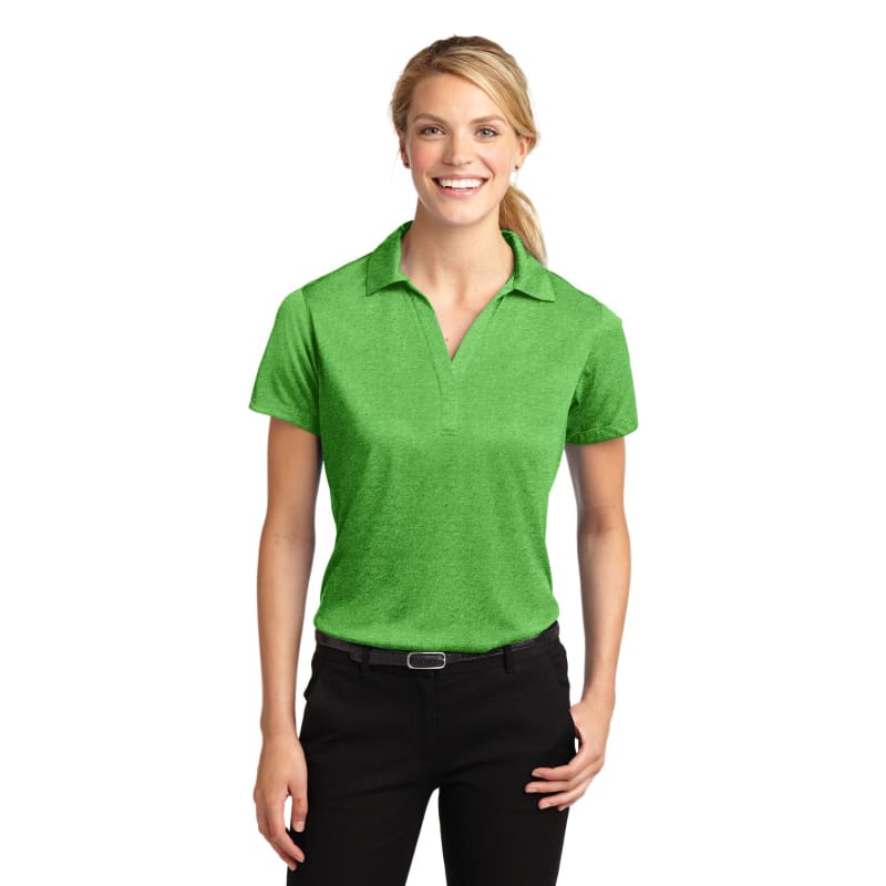 Sport-Tek Women's Heather Contender Polo. 40