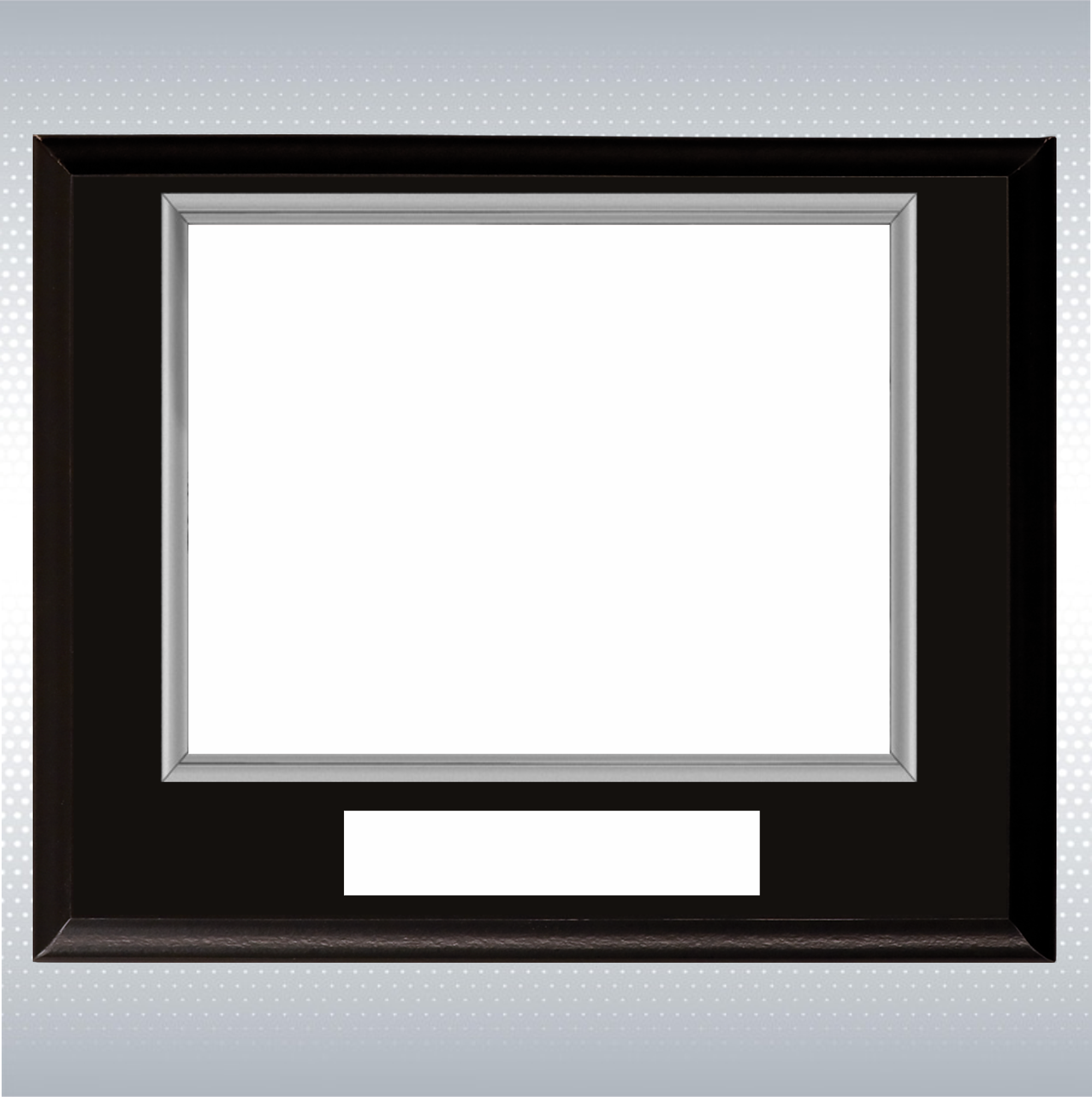 Black Matte Finish Certificate Plaque 5