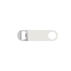 Small PVC Wrapped Handle Stainless Steel Bottle Opener 10