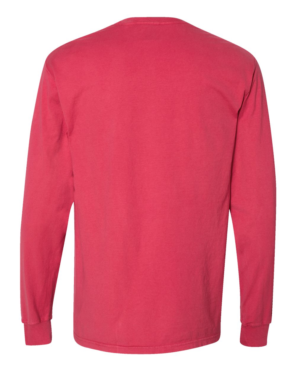 Unisex Garment-Dyed Long Sleeve T-Shirt With a Pocket - GDH250 143
