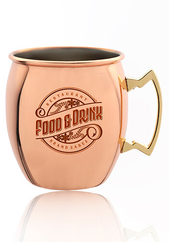 16 oz. Copper Coated Moscow Mule Mugs