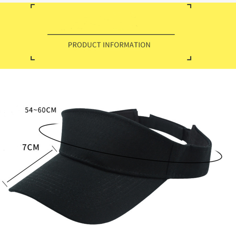Adjustable Sports Unisex Sun Visor Hats 9