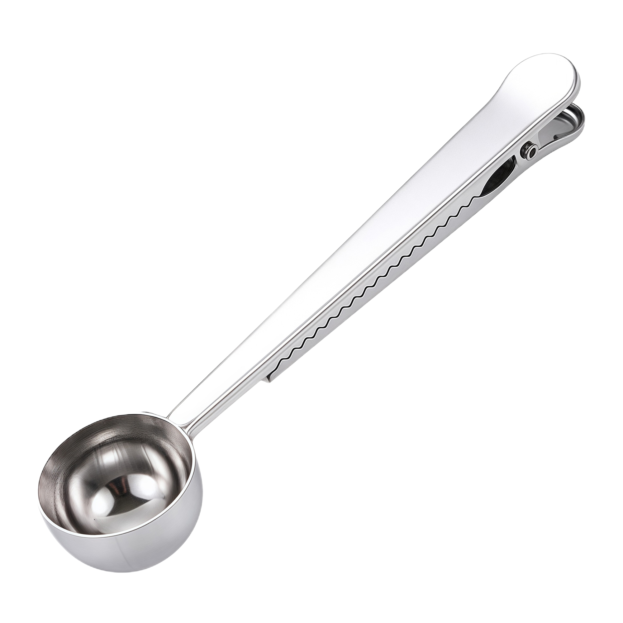 Stainless Steel Coffee Scoop Multi-Purpose Food Sealing Clip Measuring Spoon for Baking 6