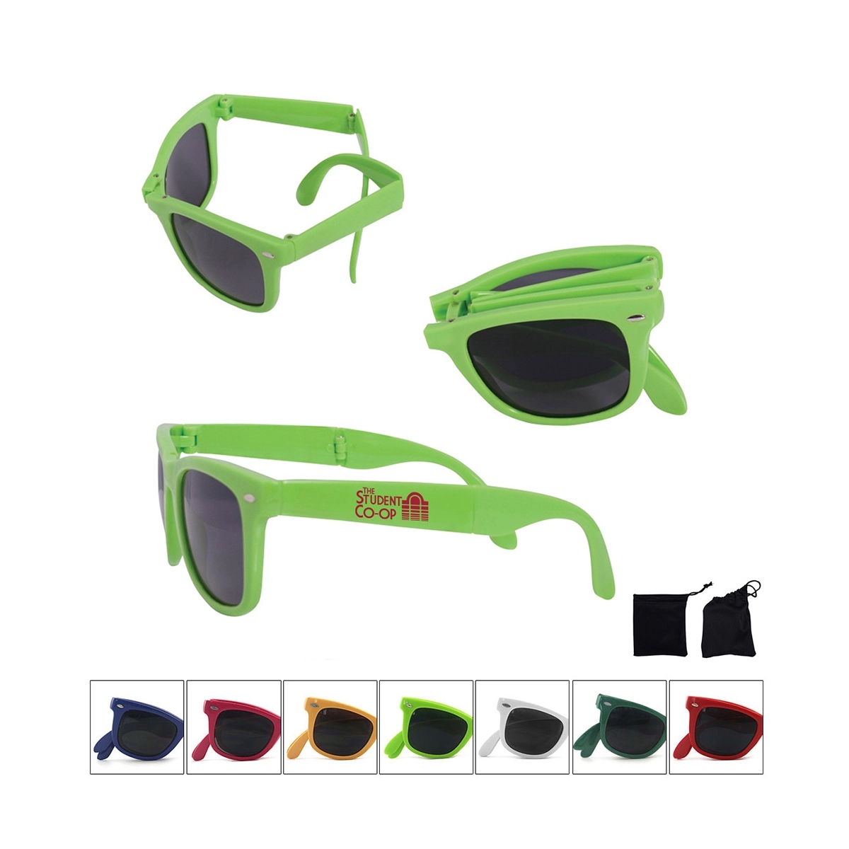 Foldable Retro Classic Sunglasses 2