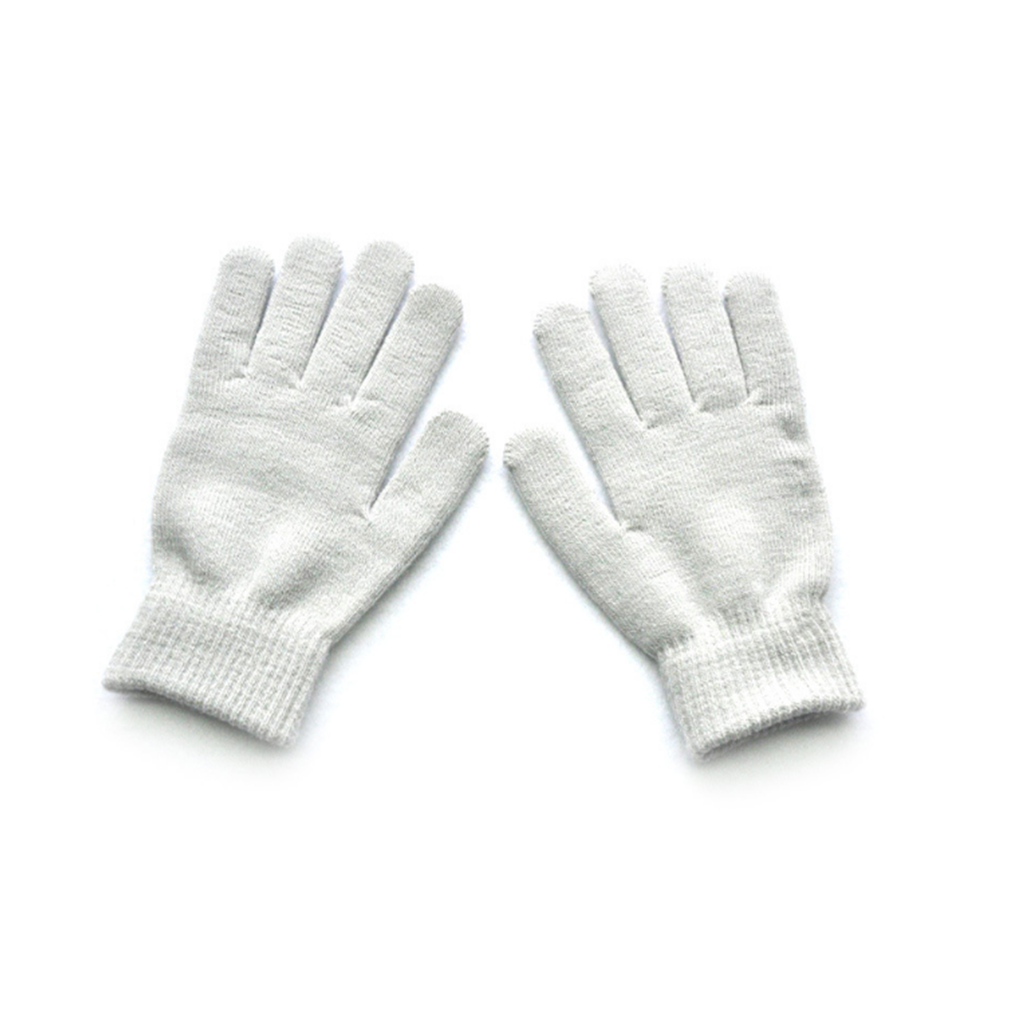 MOQ 50 PCS Stylish Winter Solid Color Knitted Gloves 9