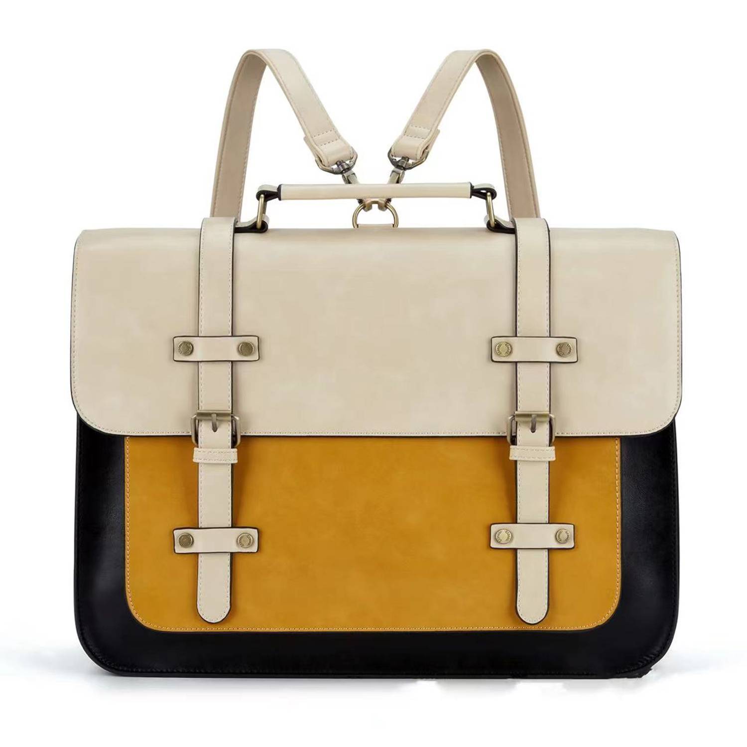 Laptop for Women 15.6 inch Briefcase Genuine Leather Bag 6