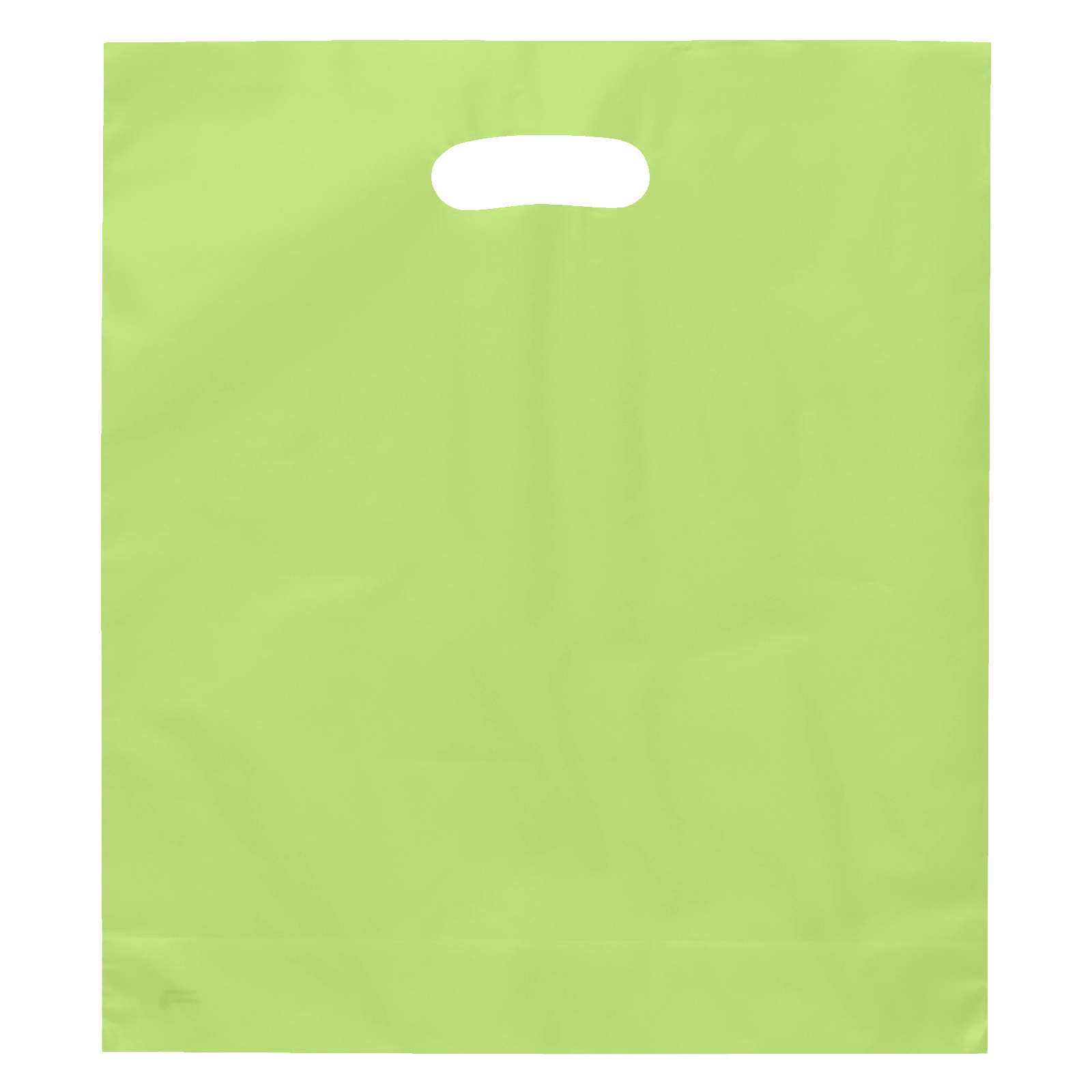 Rose™- Frosted Brite Die Cut Handle - Flexo Ink Print 13