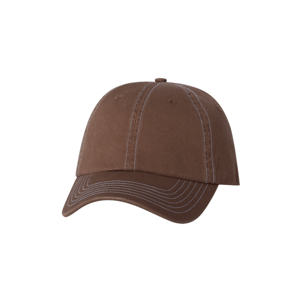 Valucap VC300A Adult Bio-Washed Unstructuered Cap 6