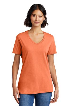 Port & Co Women's Core Cotton V-Neck Tee. LPC54V 126