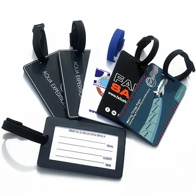 Custom PVC Luggage Tag 5