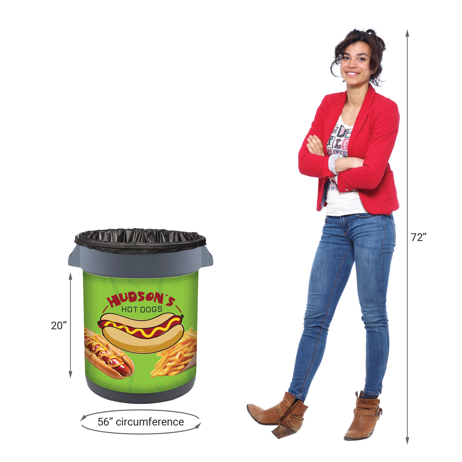 20" Stretch Bin Wrap 7