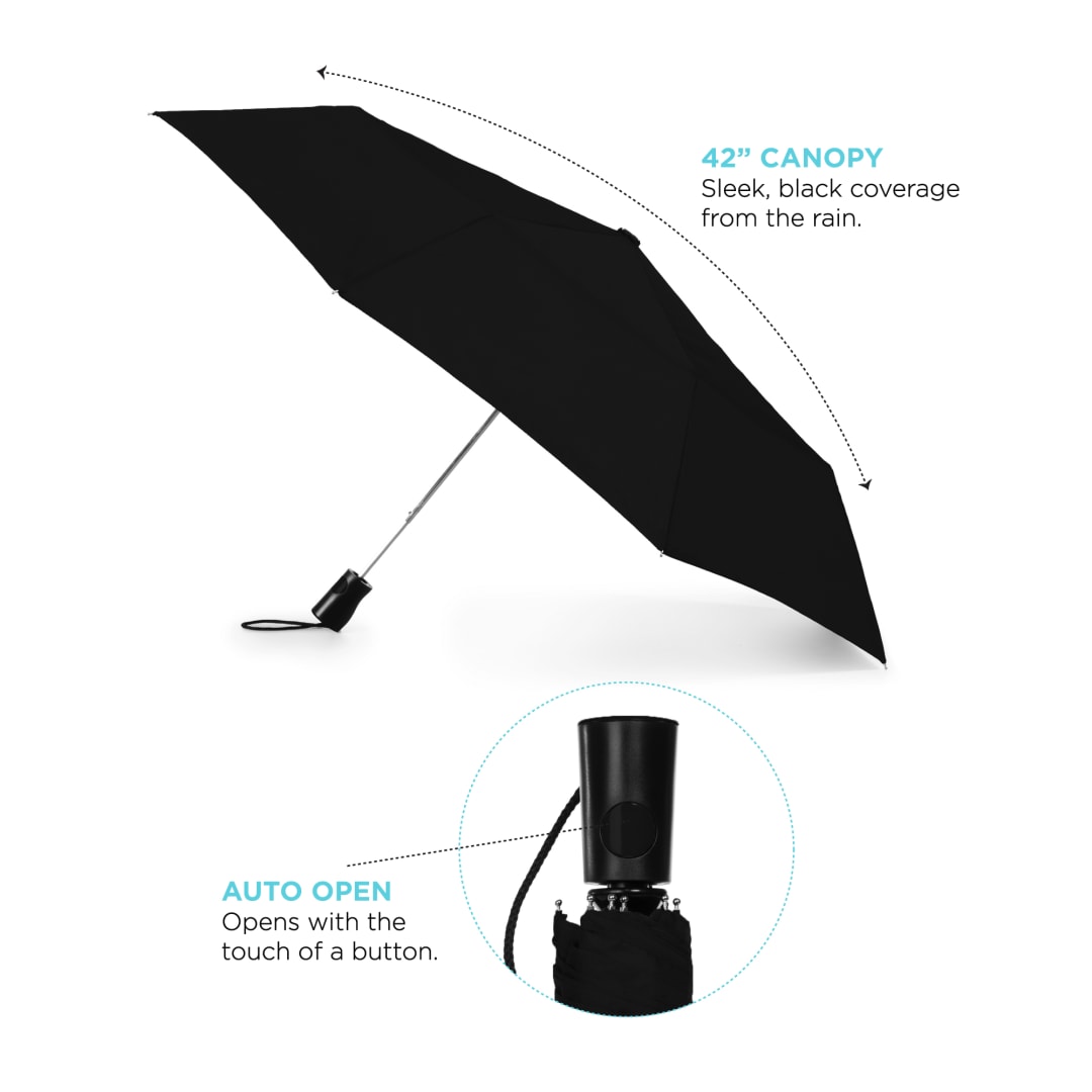 42" totes® 3 Section Auto Open Umbrella 57