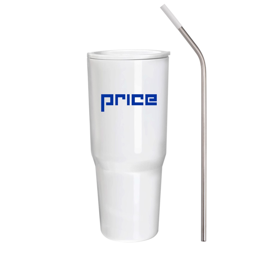 30 oz. Double Wall Acrylic Tumbler with Lid and S/S Straw 4