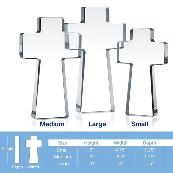 Personalized Crystal Cross Religious Gifts 4
