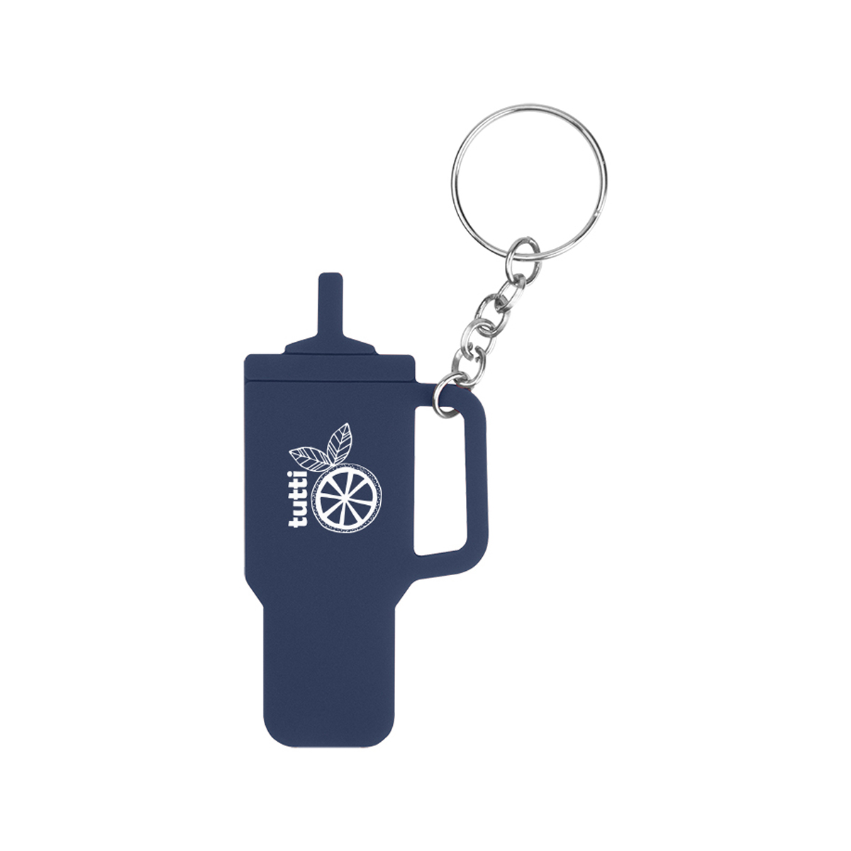 Intrepid Tumbler Shaped Silicone Key Ring 4