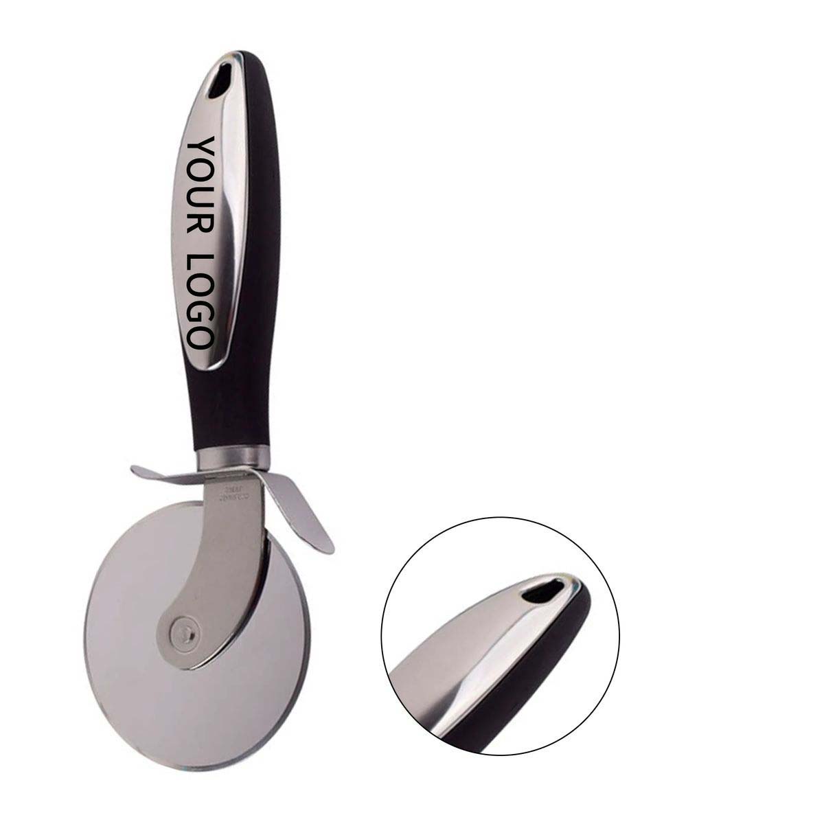 Sharp Pizza Cutter with Comfortable Grip Handle 4