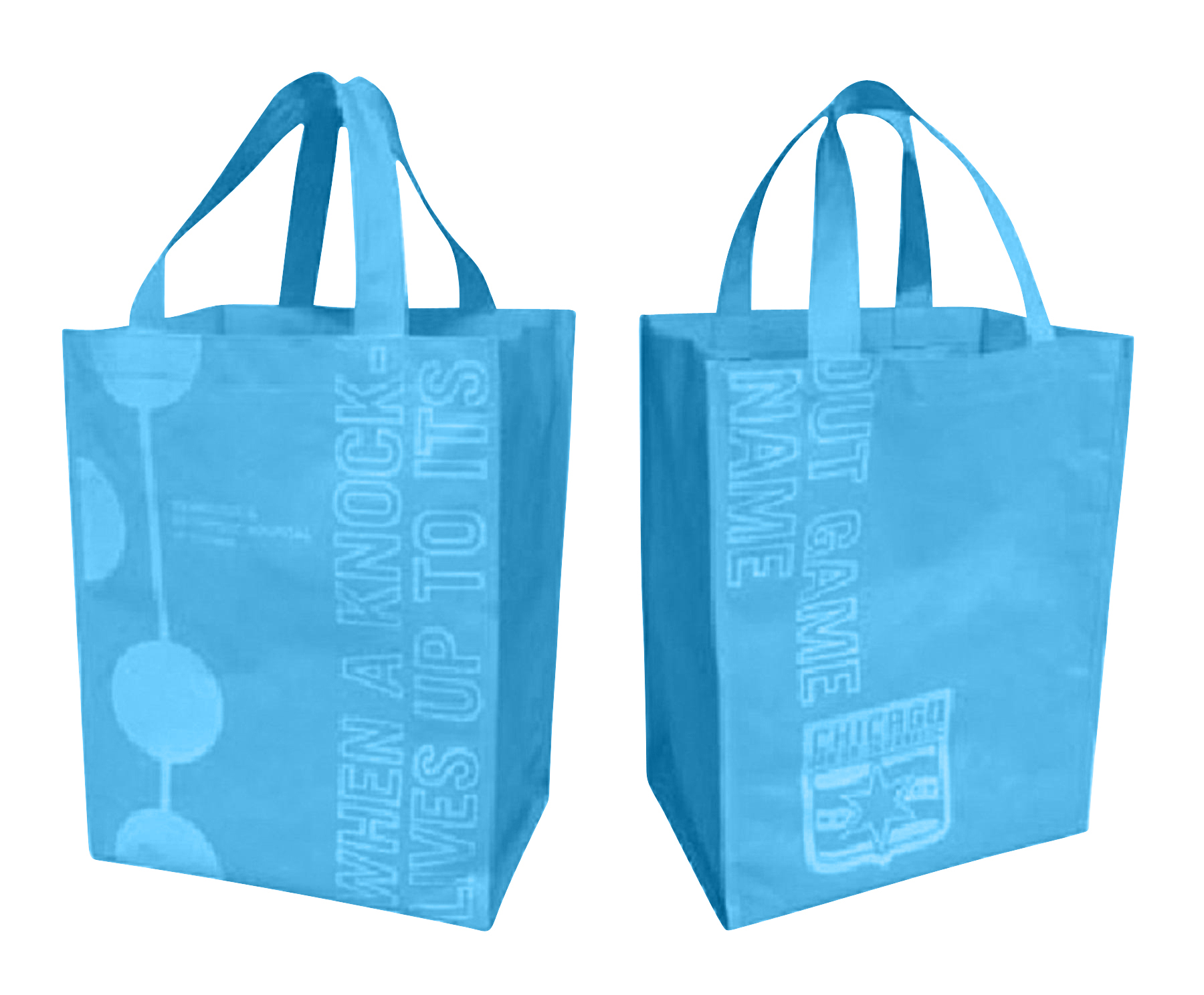Non-Woven Tote Bag 11" x 15" x 6" 2