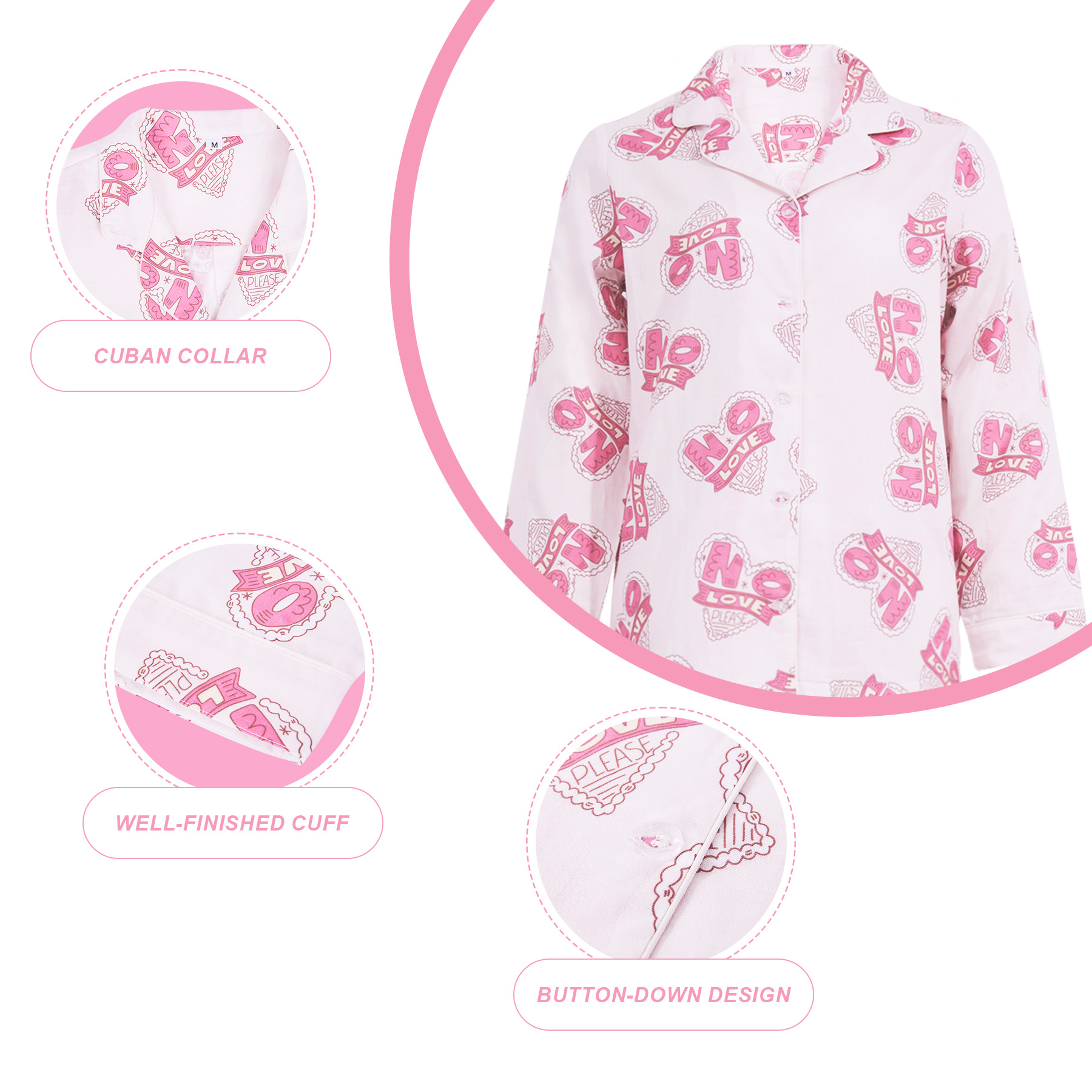 100% Cotton Double-Gauze Unisex Pajama Set 12