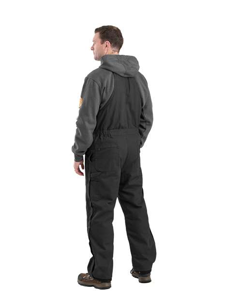 Men's Heartland Insulated Washed Duck Bib Overall - B377 9