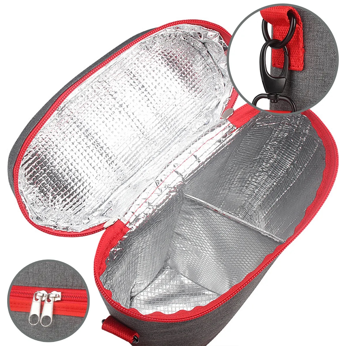 Portable Thickened Aluminum Film Insulated Red Wine Bag 4