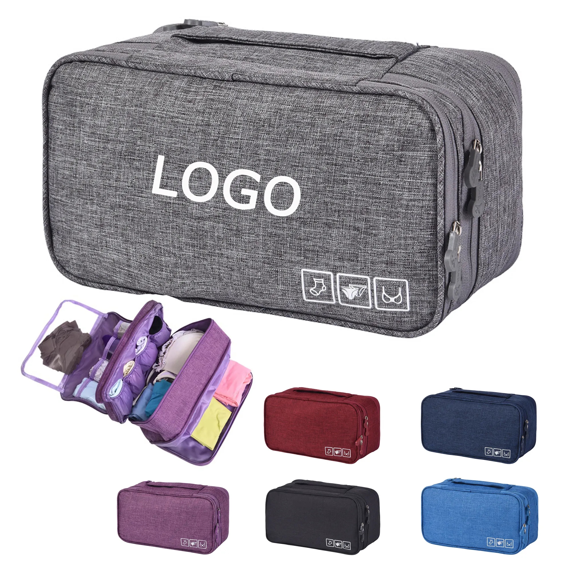 Portable Travel Underwear Storage Bag 5