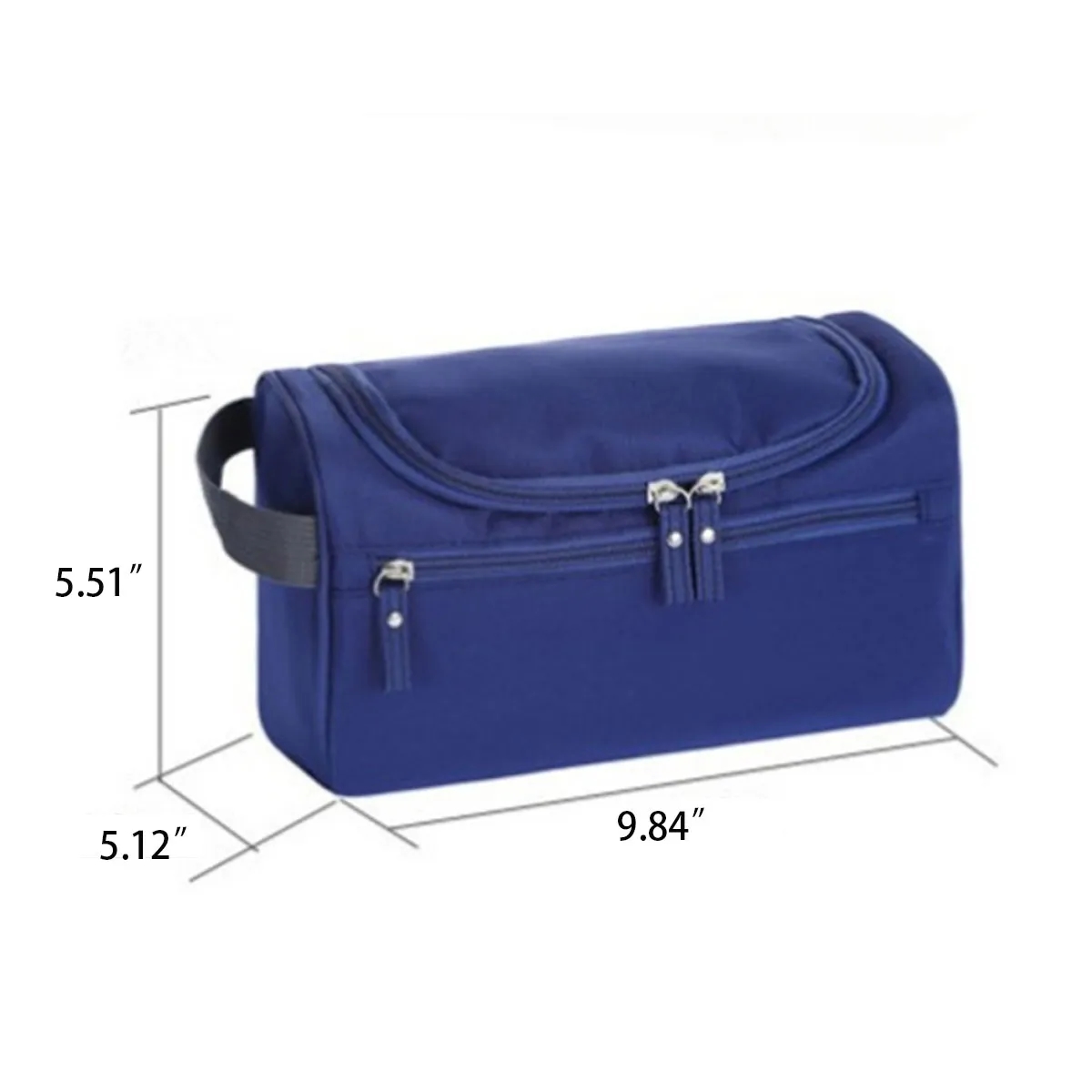 Portable Zipper Waterproof Cosmetic Toiletry Bag Kit 5