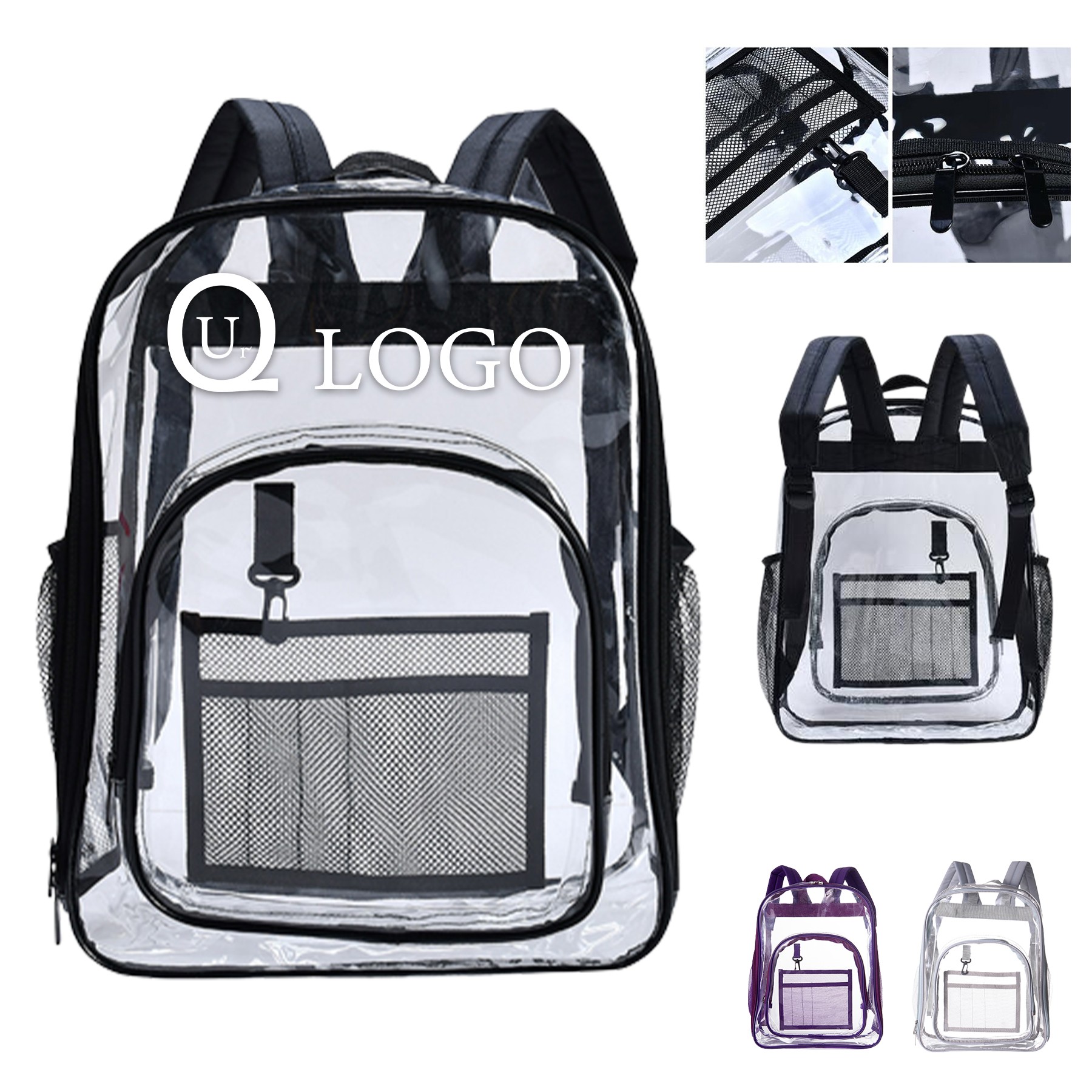 Transparent Pvc Backpack