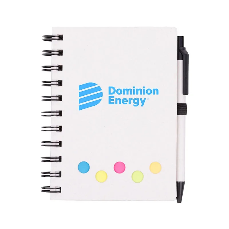 EcoNote Milk Carton Journal Book with Sticky Note and Pen 4