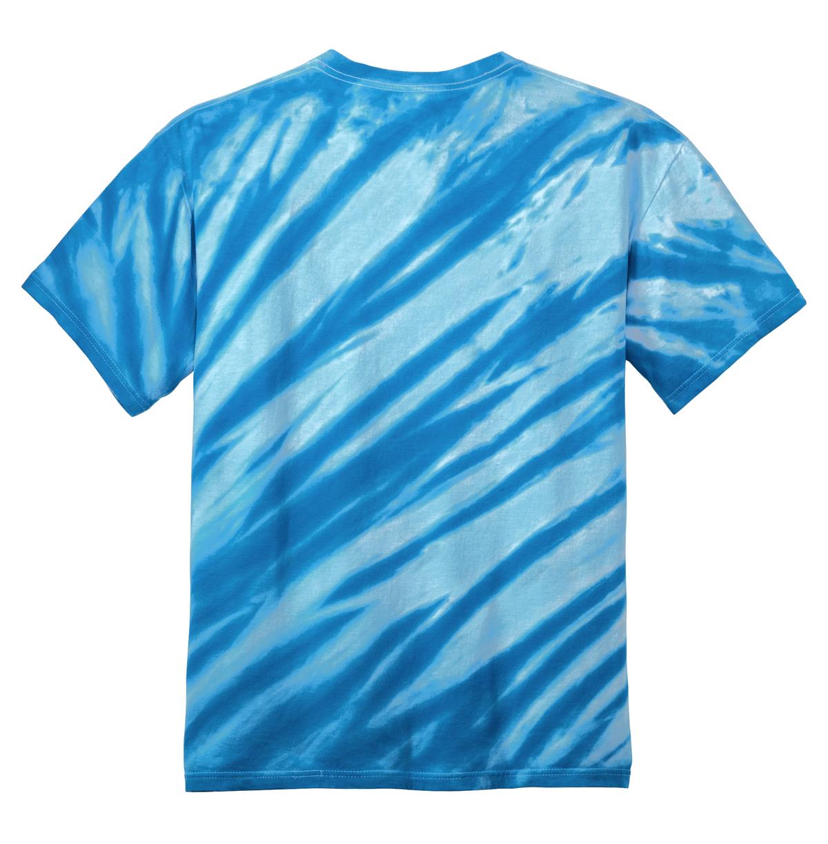 Port & Co Tiger Stripe Tie-Dye Tee. PC148 58