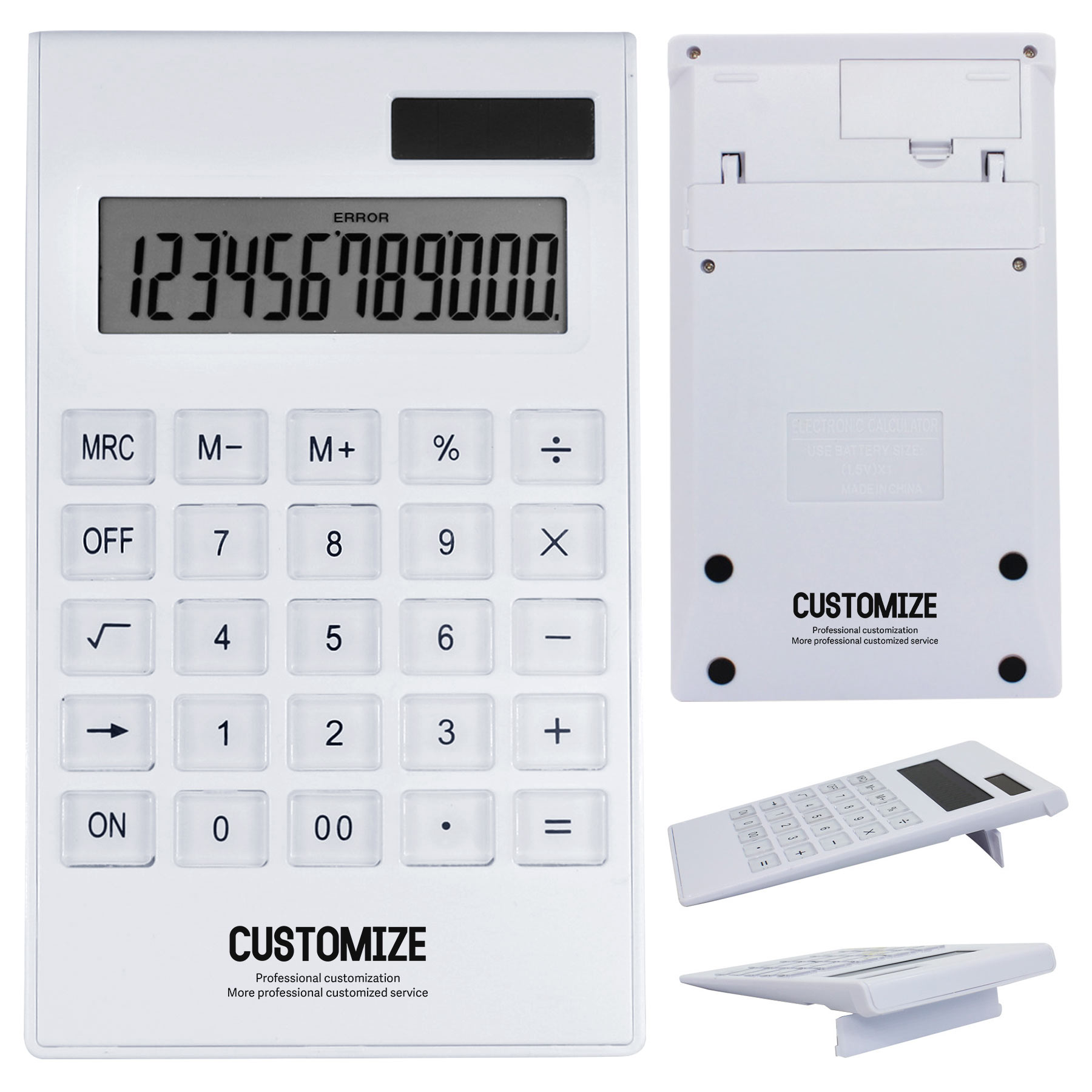 12-Digit Solar Battery Calculator 2