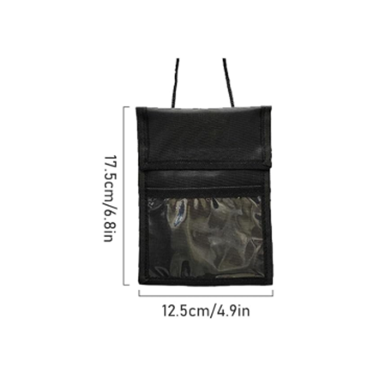 Neck Wallet Badge Holder with ID Window 6