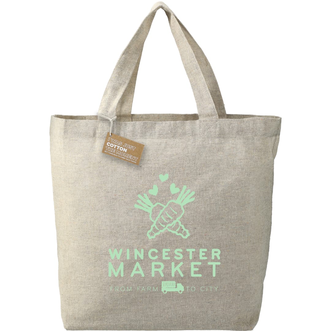 Recycled 5oz Cotton Twill Grocery Tote 98